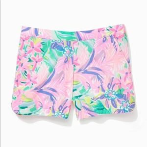 NWT Lilly Pulitzer Ocean View Short Multi It Was All A Dream Size Med